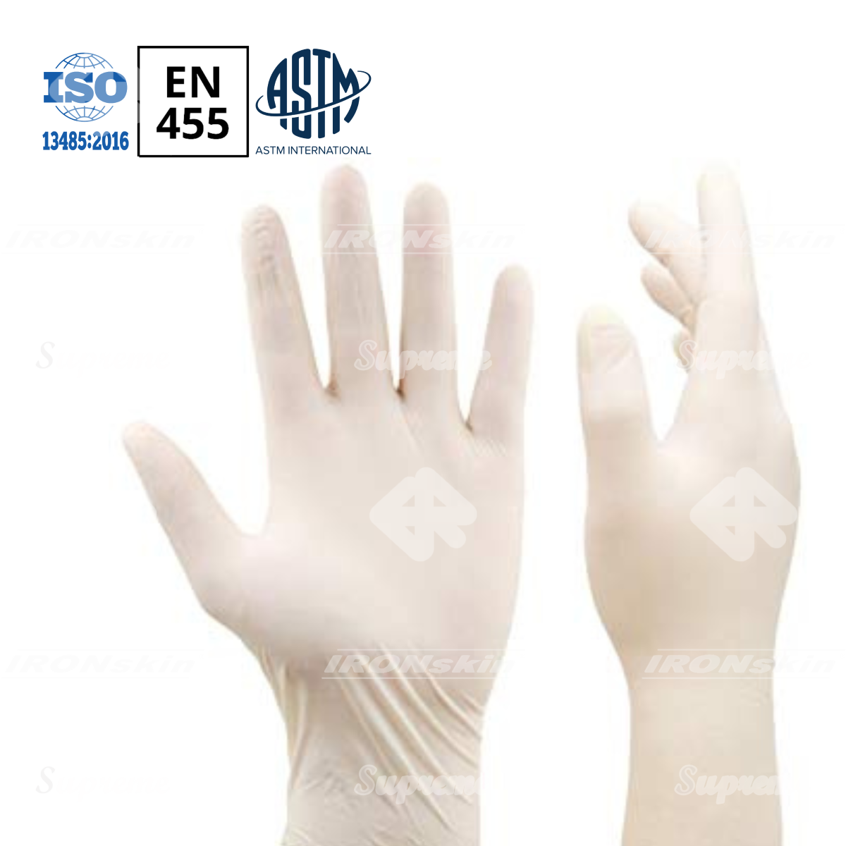 280mm Powdered Latex Surgical Gloves 3