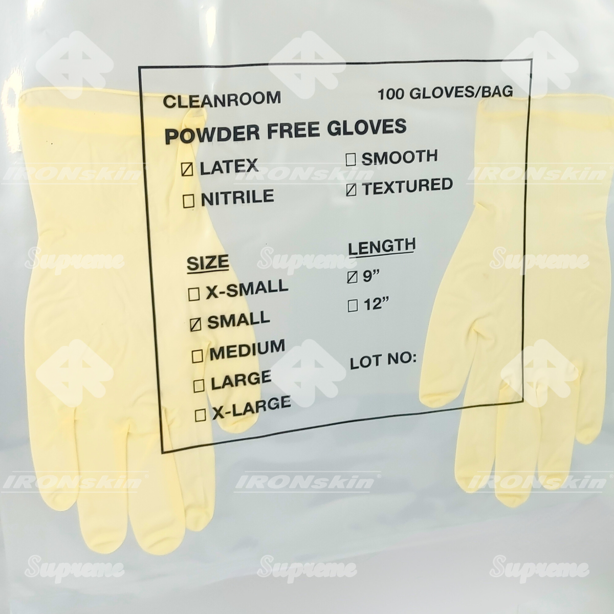 Latex Examination Gloves Double Chlorinated 1