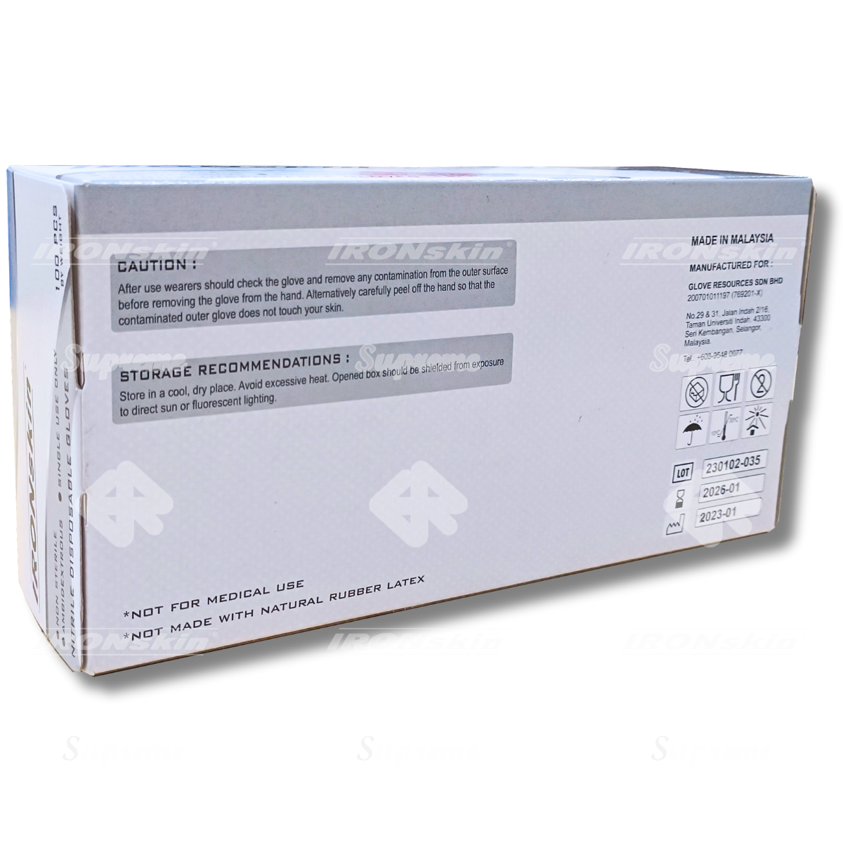 Powder Free Nitrile Disposable Gloves 2